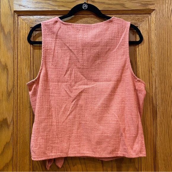 Madewell Wrap-Tie Tank Top - Picture 2 of 6